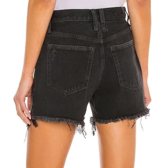 Free People Black Makai Cut Off Shorts - Picture 3 of 5